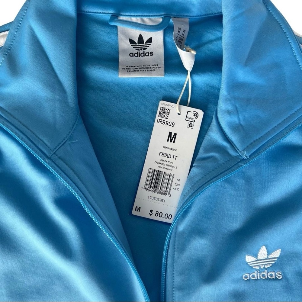 Adidas Original Blue Track Jacket - Picture 2 of 3